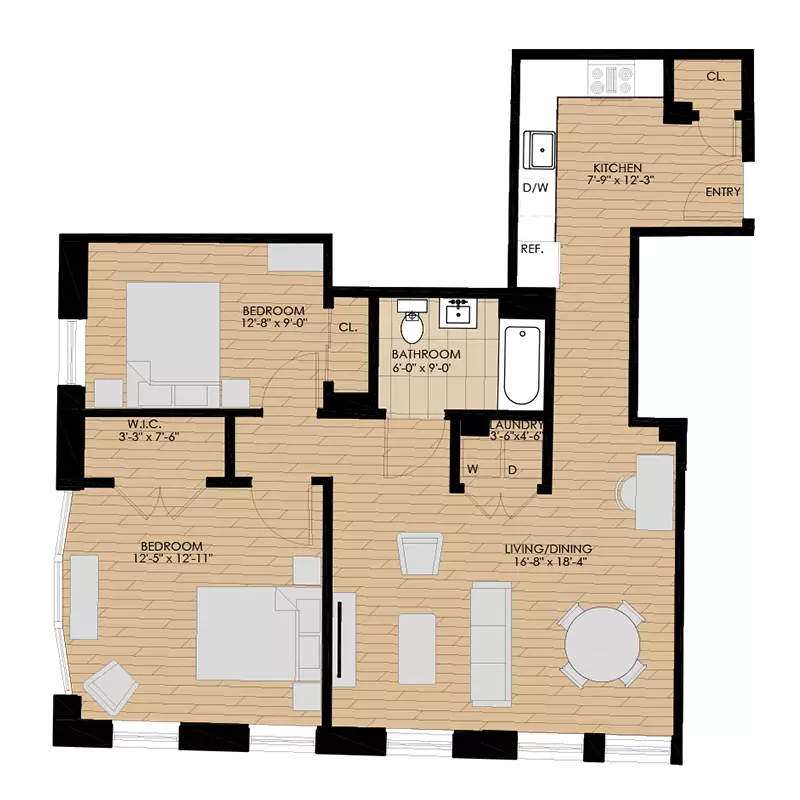 Newfield Two Bedroom